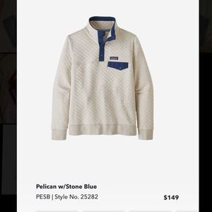 Never worn Patagonia sweatshirt